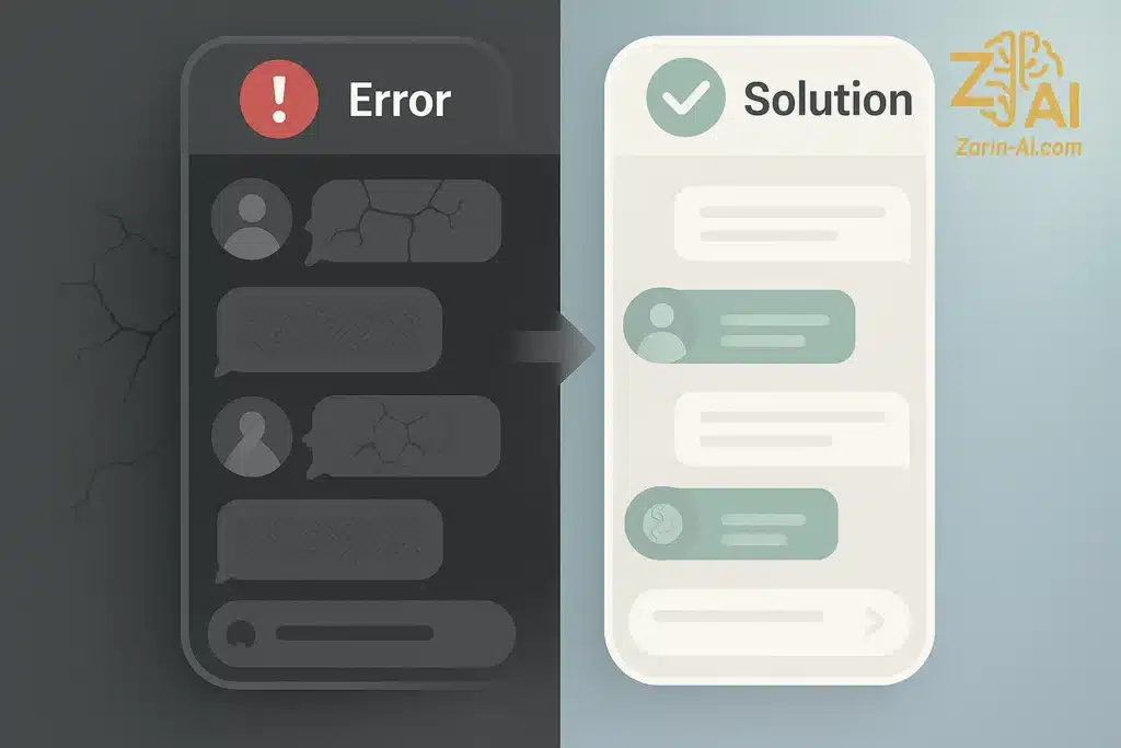 راه حل ارورهای CHATGPT